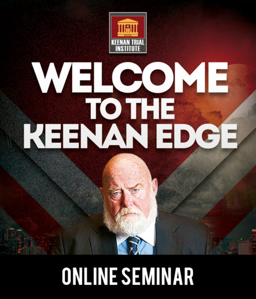 Welcome to the Keenan Edge Online Seminar 1