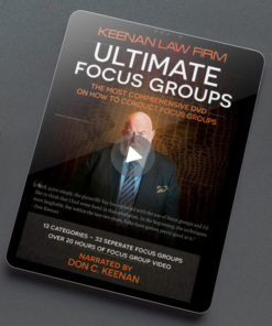 Top Notch! The Keenan Law Firm Ultimate Focus Groups - Streaming Video